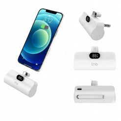 Powerbank TnB Mini Powerbank 5000mah Do Portu Usb-c Usb Type-c 20w Pd Wtyk Podstawka Led / Pbunano5. Powerbanki tnb. Za 99.99 zł.