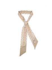 Guess Chusta AW5488 POL03 Beżowy. Brązowe rękawiczki damskie Guess, z aplikacjami, z poliesteru. Za 119.99 zł.