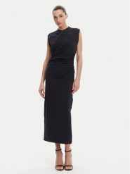 French Connection Sukienka codzienna 71YAV Granatowy Bodycon Fit. Niebieskie sukienki damskie French Connection, na co dzień, l, bez wzorów, z bawełny, bez kołnierzyka, bez ramiączek, bodycon. Za 199.99 zł.