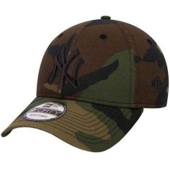 Czapka Z Daszkiem Unisex Dla Dorosłych 9Forty League Essential New York Yankees. Czarne czapki damskie New Era, bez wzorów. Za 165.99 zł.