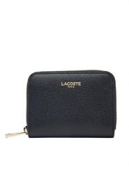 Lacoste Portfel NF5225PH Czarny. Czarne portfele damskie Lacoste, ze skóry. Za 474.99 zł.