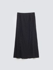 Spódnica damska midi z wiskozy w kropki czarna Carolla 906. Czarne spódnice damskie BIG STAR, na co dzień, l, bez wzorów, z wiskozy, casualowe, midi, proste. Za 179.99 zł.