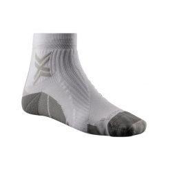 Skarpety do biegania X-Socks Run Perform Ankle. Szare skarpetki damskie X BIONIC, bez wzorów, z elastanu. Za 121.55 zł.