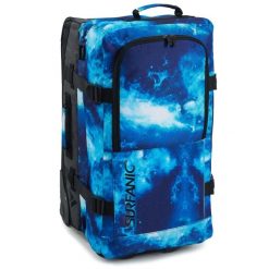 SURFANIC Duża Torba na Kółkach Maxim 2.0 Split Roller 70L – Podróżna - 1545. Niebieskie torby podróżne damskie Surfanic, bez wzorów, z materiału, duże. Za 480.00 zł.