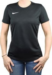 Nike Koszulka damska Park VII Tee czarna r. S (BV6728-010). Czarne bluzki damskie Nike, s, bez wzorów, bez kołnierzyka, bez ramiączek. Za 64.00 zł.