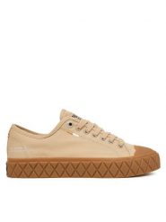 Palladium Trampki Palla Ace Cvs 74447-219-M Beżowy jasny. Brązowe trampki i tenisówki damskie Palladium, bez wzorów, z materiału, bez zapięcia. Za 379.99 zł.