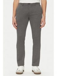Blend Spodnie materiałowe 20716659 Szary Slim Fit. Szare spodnie materiałowe męskie Blend, bez wzorów, z materiału. Za 129.99 zł.