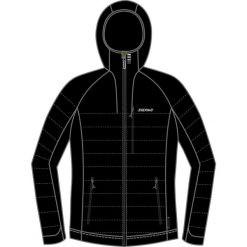 Kurtka z kapturem Silvini Rutor. Czarne kurtki sportowe męskie Silvini, bez wzorów, z puchu, z kapturem, narciarskie. Za 634.50 zł.