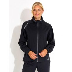 Damska kurtka wodoodporna Abacus LDS Pitch Technology. Niebieskie kurtki sportowe damskie Abacus, xl, bez wzorów, z gumy, bez ramiączek, bez kaptura, na golfa. Za 1,379.50 zł.