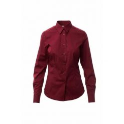 Koszula damska Payper Wear Florentia. Czerwone koszule damskie PAYPER WEAR, bez wzorów, z bawełny, eleganckie, bez kołnierzyka, bez ramiączek. Za 246.00 zł.