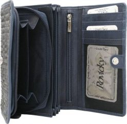 Rovicky Skórzany damski portfel Rovicky R-614-DDW NoSize. Portfele damskie ROVICKY. Za 181.93 zł.