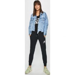 Vans - Top. Czarne spodnie materiałowe damskie Vans, m, bez wzorów, z bawełny, bez kołnierzyka, bez ramiączek. W wyprzedaży za 69.90 zł.