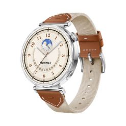 Huawei Watch GT 5 41mm Brązowy. Brązowe zegarki damskie z nylonu, ceramiczne. Za 899.00 zł.