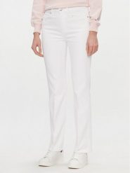Tommy Hilfiger Jeansy Bootcut WW0WW41304 Biały Regular Fit. Białe jeansy damskie Tommy Hilfiger, bez wzorów, z bawełny. Za 399.99 zł.