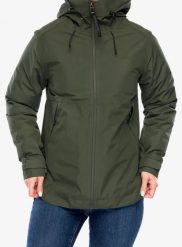 Kurtka ocieplana damska Didriksons Jennie Jacket 2. Zielone kurtki sportowe damskie Didriksons, s, bez wzorów, z materiału, bez ramiączek, bez kaptura, trekkingowe. Za 698.49 zł.