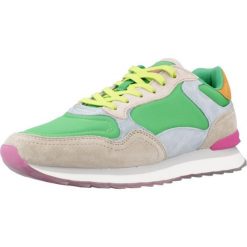 Tenisówki Hoff Model Gold Coast Kolor Zielony. Zielone trampki i tenisówki damskie HOFF, bez wzorów, z materiału, bez zapięcia. Za 445.95 zł.