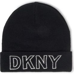 Czapka DKNY - D31253 Black. Czarne czapki męskie DKNY, bez wzorów, z materiału. Za 159.00 zł.