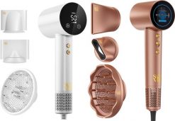 Suszarka SkinVibe SkinVibe Libra AirLoom (SV-002WH) + SkinVibe Aurea Family X Plasma Mocha Mousse (SV-001MM). Suszarki do włosów SkinVibe. Za 1,299.00 zł.