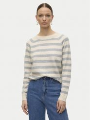 Vero Moda Sweter Doffy 10201022 Beżowy Regular Fit. Brązowe swetry nierozpinane damskie Vero Moda, m, bez wzorów, z syntetyku, bez kołnierzyka, bez ramiączek. Za 119.99 zł.