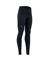 Damskie legginsy Silvini Movenza. Czarne legginsy damskie Silvini, bez wzorów, z elastanu. Za 353.50 zł.