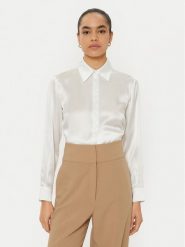 MAX&Co. Koszula 2516111061200 Biały Regular Fit. Białe koszule damskie MAX&Co., bez wzorów, z jedwabiu, bez kołnierzyka, bez ramiączek. Za 619.99 zł.