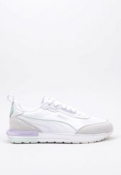 Damskie trampki na co dzień Puma R22 Beżowy. Brązowe trampki i tenisówki damskie Puma, bez wzorów, z materiału, bez zapięcia. Za 338.80 zł.