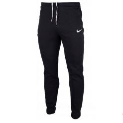 Męskie Spodnie Do Biegania Park 20 Fleece. Czarne spodnie sportowe męskie Nike, m, bez wzorów, do biegania. Za 251.99 zł.