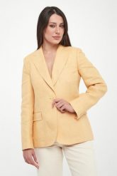Marynarka damska lniana Nalut WEEKEND MAX MARA. Marynarki i żakiety damskie Weekend Max Mara, bez wzorów, bez kołnierzyka, bez ramiączek. Za 1,789.00 zł.