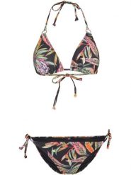 Bikini damskie O'Neill Capri - Bondey Set. Czarne stroje kąpielowe damskie O'Neill, bez wzorów, z materiału. Za 187.40 zł.