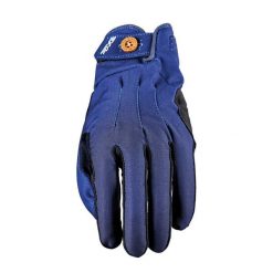 Rękawiczki SOHO - GRANATOWE (niebieskie) - XL/11. Niebieskie rękawiczki damskie FIVE GLOVES, bez wzorów. Za 134.00 zł.