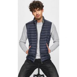 Geox - Kurtka. Niebieskie kurtki męskie Geox, m, bez wzorów, z materiału, bez kaptura. W wyprzedaży za 499.90 zł.