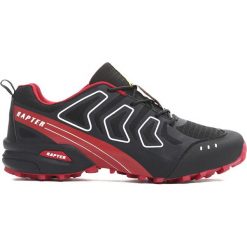 Czarno-Czerwone Buty Sportowe New Beginnings. Czarne botki męskie Born2be, bez wzorów, z materiału, bez zapięcia. Za 119.99 zł.