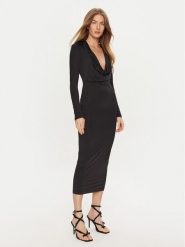 Bardot Sukienka koktajlowa Lorel 59613DB Czarny Slim Fit. Czarne sukienki damskie Bardot, xl, bez wzorów, z syntetyku, wizytowe, bez kołnierzyka, bez ramiączek. Za 249.99 zł.