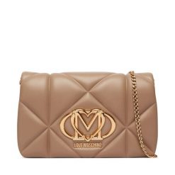 Torebka LOVE MOSCHINO. Brązowe torebki do ręki damskie Love Moschino, bez wzorów, bez dodatków. Za 789.99 zł.