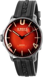 Zegarek męski U-BOAT 8701 czarny. Czarne zegarki męskie U-BOAT, bez wzorów. Za 7,549.37 zł.