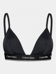 Calvin Klein Swimwear Góra od bikini KW0KW02424 Czarny. Czarne bikini Calvin Klein Swimwear, bez wzorów, z syntetyku. Za 179.99 zł.