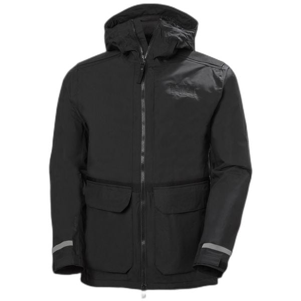 Kurtka Helly Hansen patrol transition. Czarne kurtki męskie Helly Hansen, m, bez wzorów, z poliamidu, bez kaptura. Za 755.50 zł.