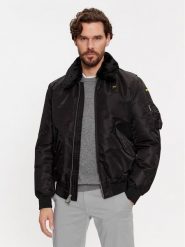 Blauer Kurtka bomber 23WBLUC02132 Czarny Regular Fit. Czarne kurtki męskie Blauer, m, bez wzorów, z syntetyku, bez kaptura. Za 2,609.00 zł.