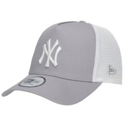 Czapka Trucker New Era MLB New York Yankees. Szare czapki męskie New Era, bez wzorów. Za 129.99 zł.