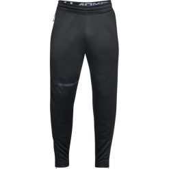 Under Armour MK-1 Spodnie dresowe Czarny. Czarne spodnie sportowe męskie Under Armour, m, bez wzorów, z dresówki. Za 257.95 zł.