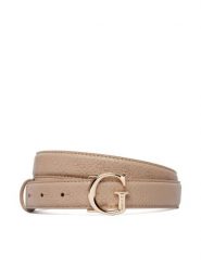 Guess Pasek BW9493 P6425 Beżowy. Brązowe paski damskie Guess, z aplikacjami, ze skóry. Za 234.99 zł.