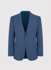 PAKO LORENTE – Niebieska marynarka męska. Niebieskie garnitury męskie Pako Lorente, m, bez wzorów, z elastanu, casualowe. Za 349.99 zł.