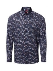 Finshley & Harding koszula biznesowa Mężczyźni Slim Fit Bawełna niebieski, 37. Niebieskie koszule męskie Finshley & Harding, m, bez wzorów, z bawełny, biznesowe, bez kołnierzyka, bez ramiączek. Za 169.95 zł.