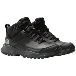 Buty turystyczne damskie The North Face W Storm Strike III WP. Czarne obuwie trekkingowe damskie The North Face, bez zapięcia. Za 467.00 zł.