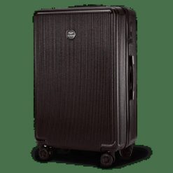 Walizka duża Wings PC African Eagle 2.0 28'' BLACK. Czarne walizki damskie Wings, bez wzorów, z materiału, duże. Za 289.90 zł.