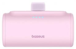 Baseus Compact 5000mAh 20W USB-C różowy. Czerwone powerbanki . Za 79.00 zł.