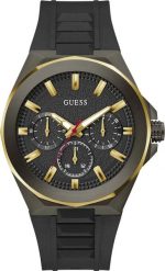 Zegarek męski Guess GW0799G1 czarny. Czarne zegarki męskie Guess, z aplikacjami. Za 1,314.70 zł.