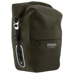 Torba Rowerowa Single Scape L 18-22L. Zielone torby na ramię męskie Brooks England, z materiału, na ramię. Za 418.00 zł.