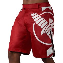Spodenki bokserskie Hayabusa Icon Fight. Czerwone szorty damskie HAYABUSA, bez wzorów, sportowe. Za 319.99 zł.