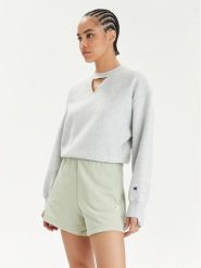 Champion Bluza 117345 Szary Custom Fit. Szare bluzy damskie Champion, m, bez wzorów, z bawełny, bez ramiączek, bez kaptura. Za 349.99 zł.